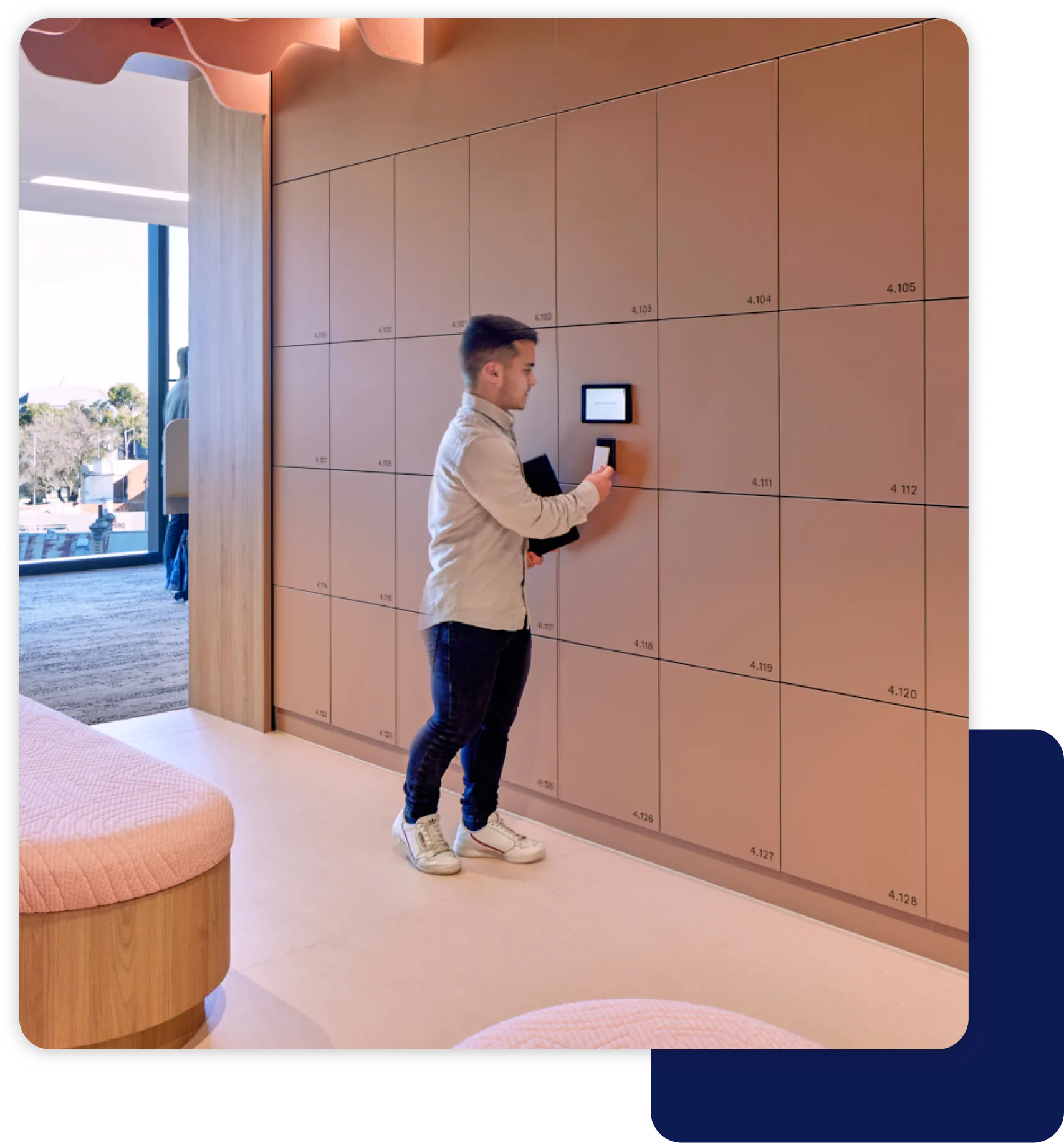 Yellowbox workplace lockers