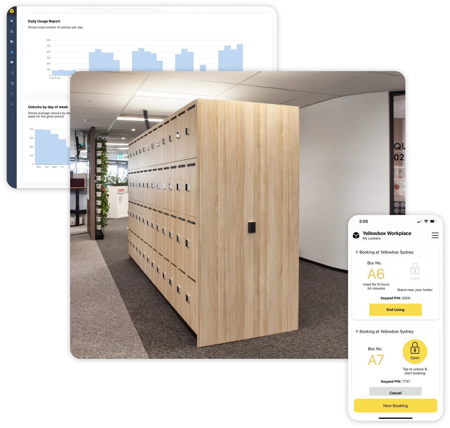 Yellowbox Smart Locker System