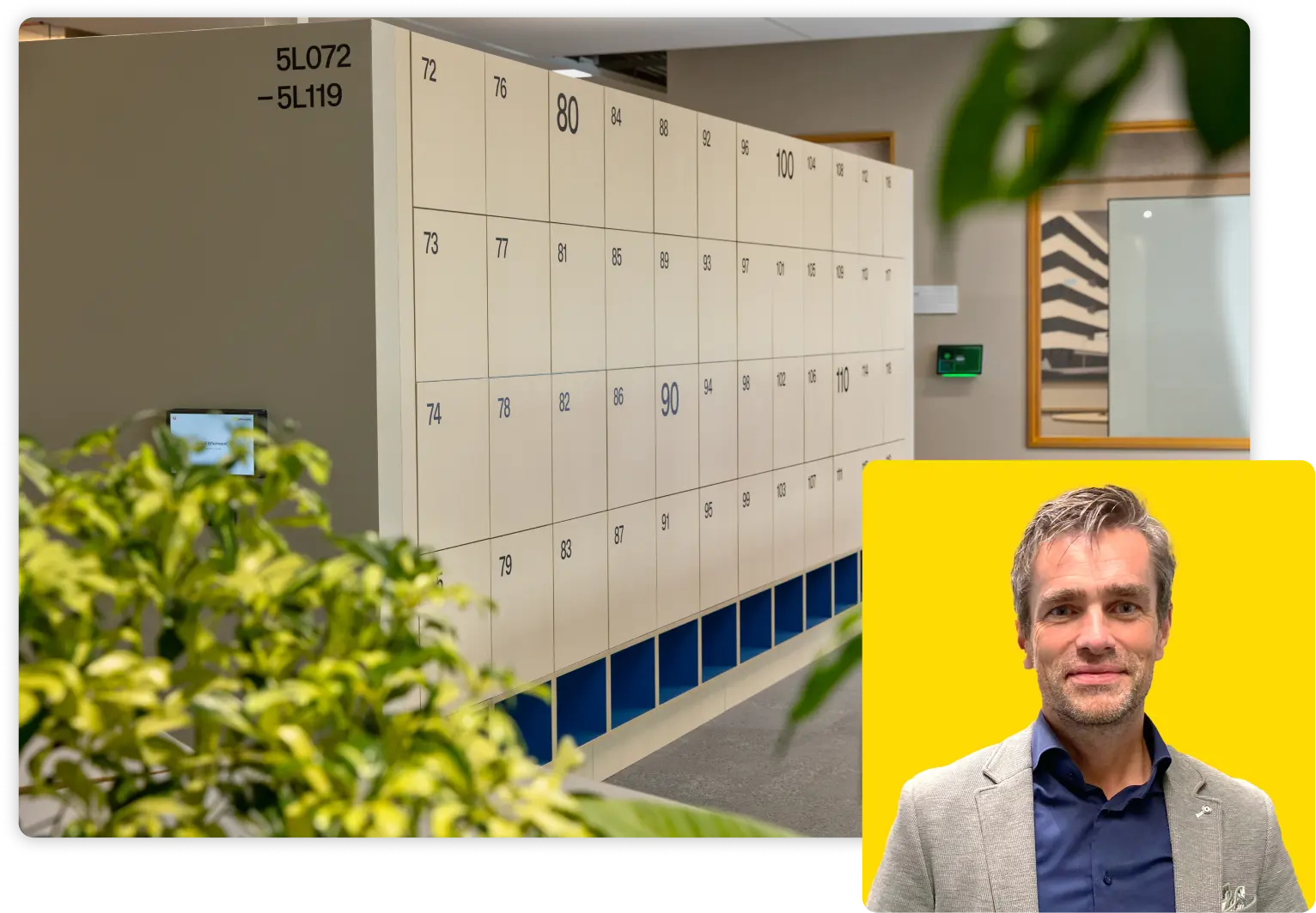 Testimonial for Yellowbox Smart Locker System.