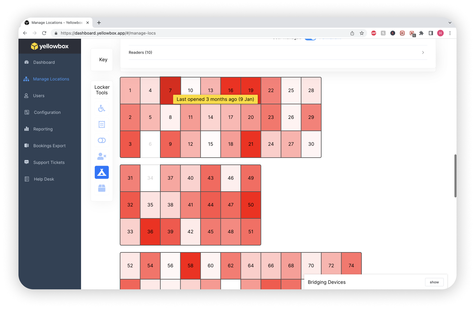 Heatmap Camping Behaviour Dashboard Highlighted