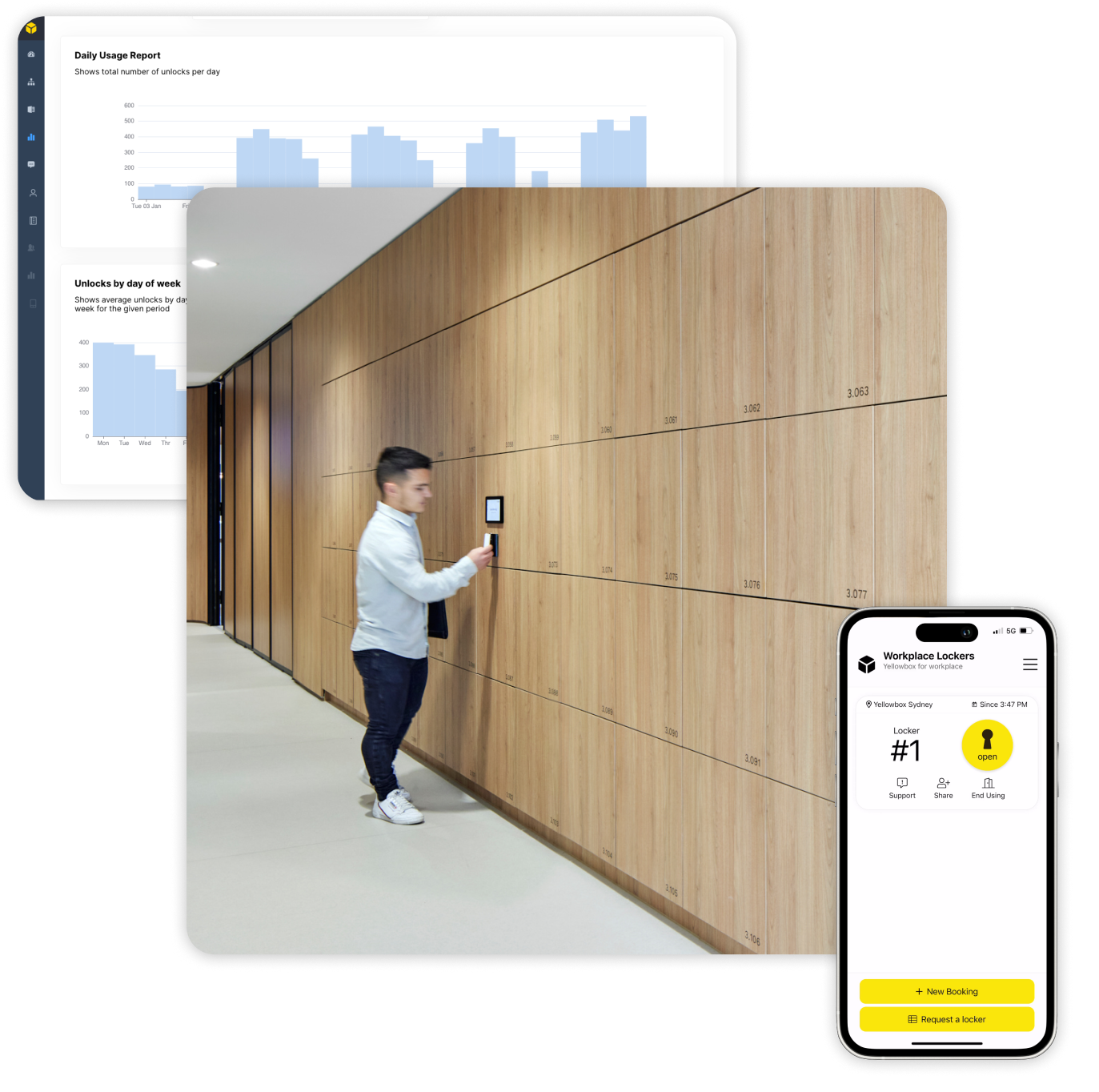 Yellowbox Smart Locker System
